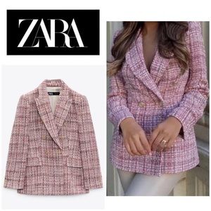 NWT Zara Tweed blazer